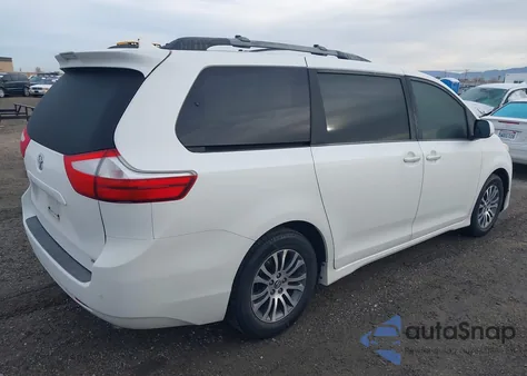 2018 Toyota Sienna Xle 8 Passenger z USA, uszkodzony, nr VIN 5TDYZ3DC3JS964850
